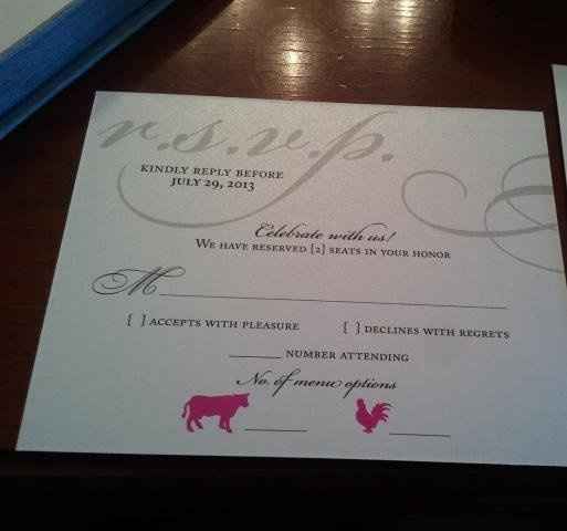 Finalized my invitations!!(pics)