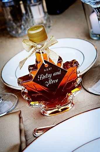 what were or are going to be your wedding favors?