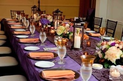 Purple and Orange