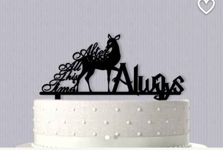 Show me your cake topper!!!