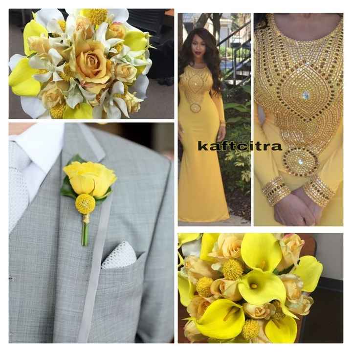 Show me your wedding inspiration with color palette