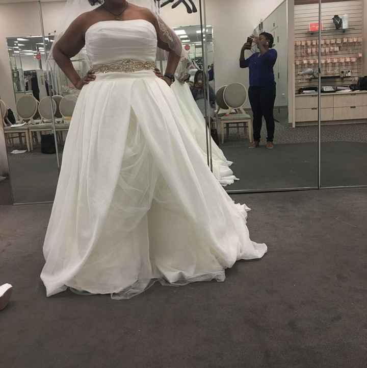 Let me see what you're wearing on your wedding day