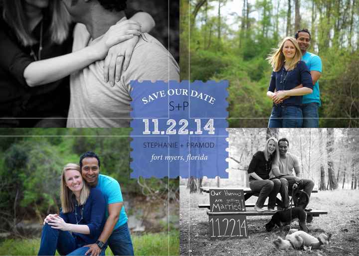 Let's see your save the dates!!