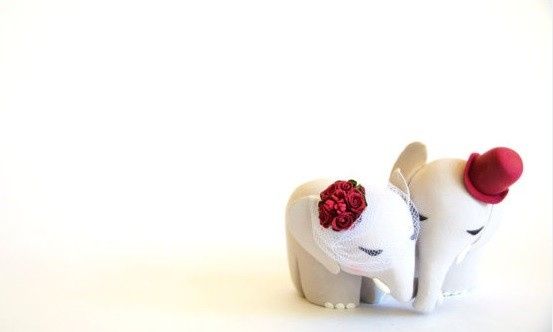 Elephant  Cake Topper - Take 2