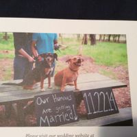Let's see your save the dates!!