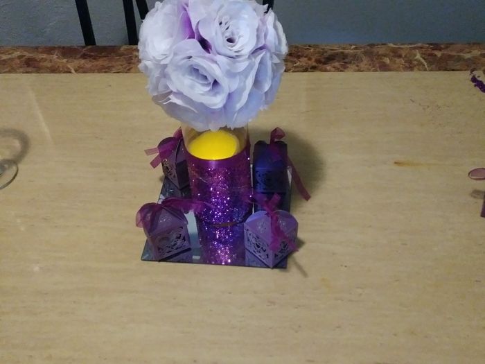 DIY centerpiece