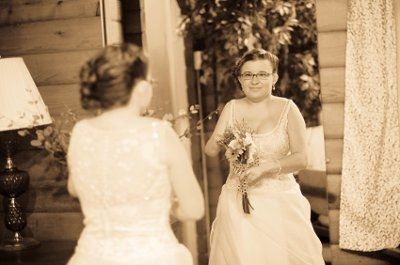 "Old Married Ladies" ~ Let's see your favorite pic from your wedding
