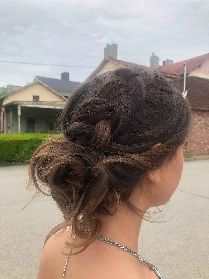 Updo Back