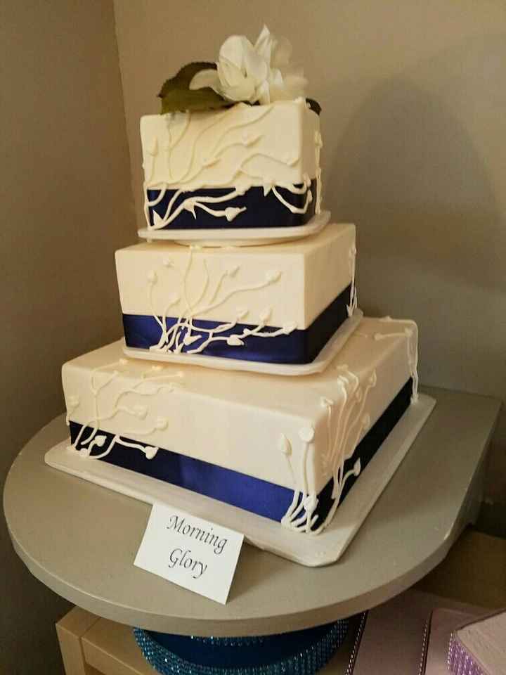 Tell me about your wedding cake