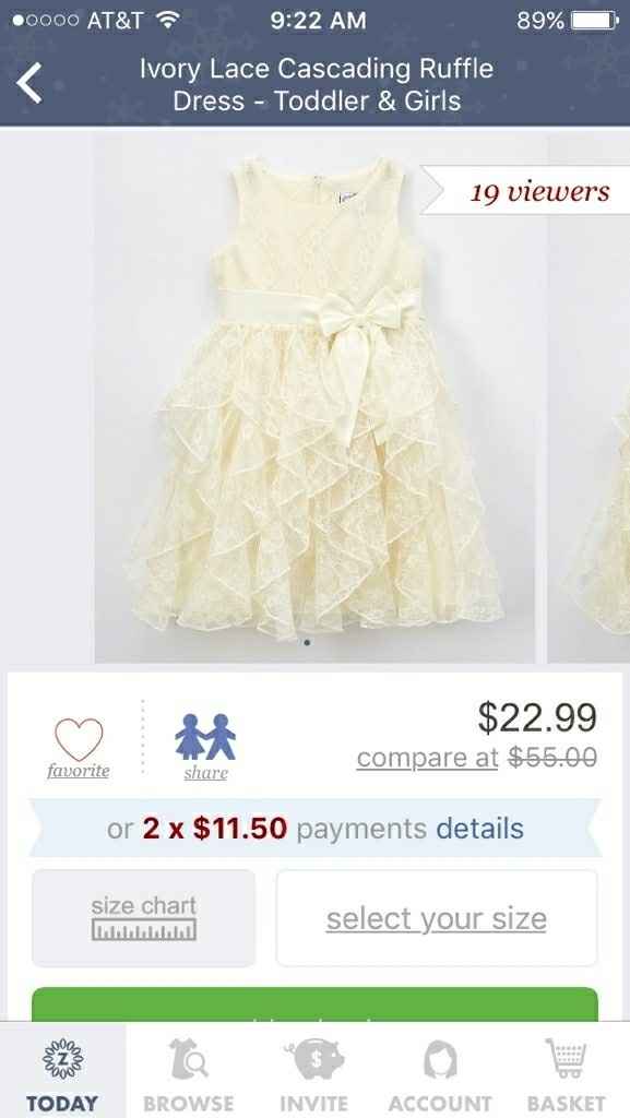 Flower girl dresses