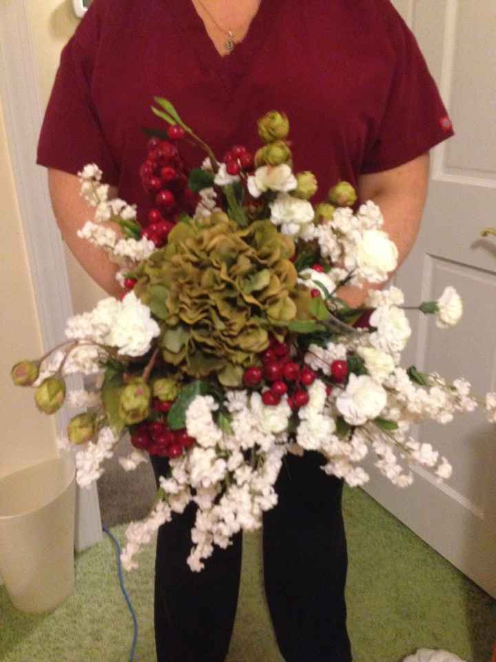 Silk Flowers - Advice and tips are appreciated!! (Pics included)