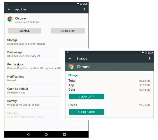 How to Clear Android App Cache and Data