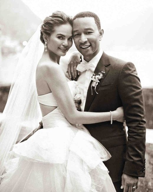 Which of Chrissy Teigen's wedding dresses was your favorite? 5