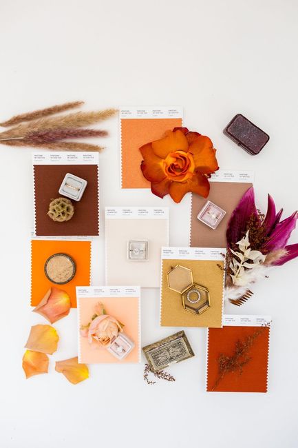 WeddingWire & the Pantone Color Institute present... the top color palettes of 2019! 16