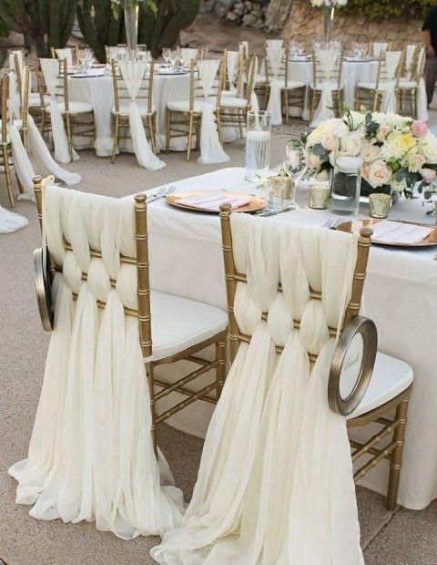 "Special" Chairs for Bride & Groom 2