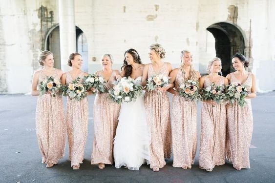 Keep or Cancel: Matching Bridesmaids Dresses? 1