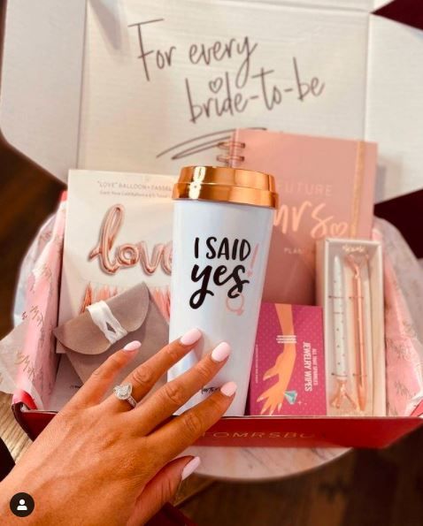 #JustSaidYes? 💍 Share for a chance to win prizes from Pack Up + Go and Miss to Mrs. Box! 2