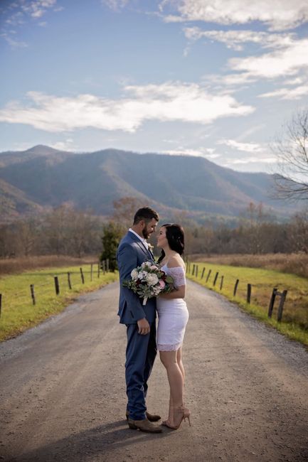 Eloping and want a great background of mountain view for wedding, recommendations? - 1