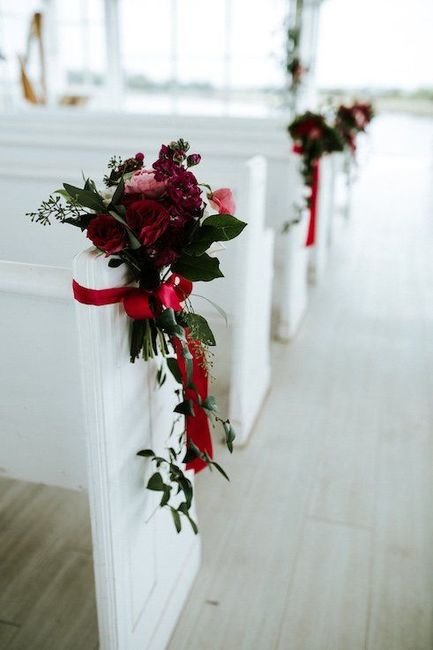 Aisle decorations 6