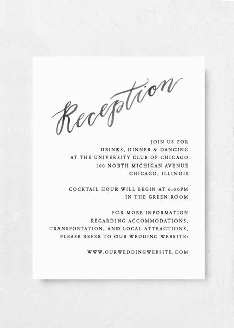 Reception Card Time Details 1