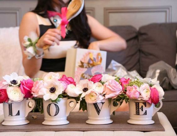 Valentine’s Day themed bridal shower 4