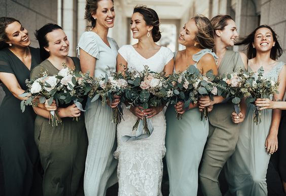 Sage Bridesmaid Dresses 6