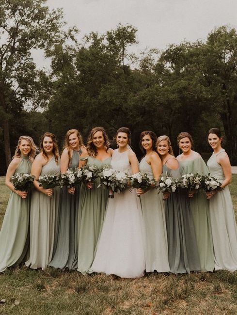 Sage Bridesmaid Dresses 8