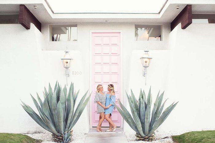 Engagement Photo Outfits for Two Women 6