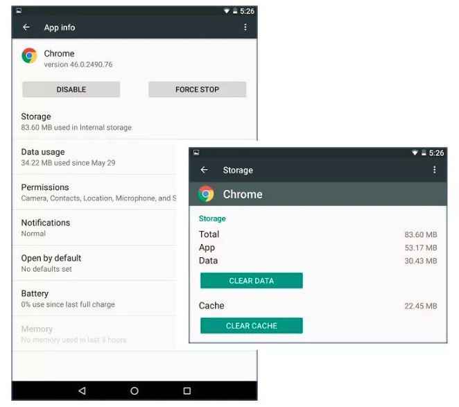 How to Clear Android App Cache and Data