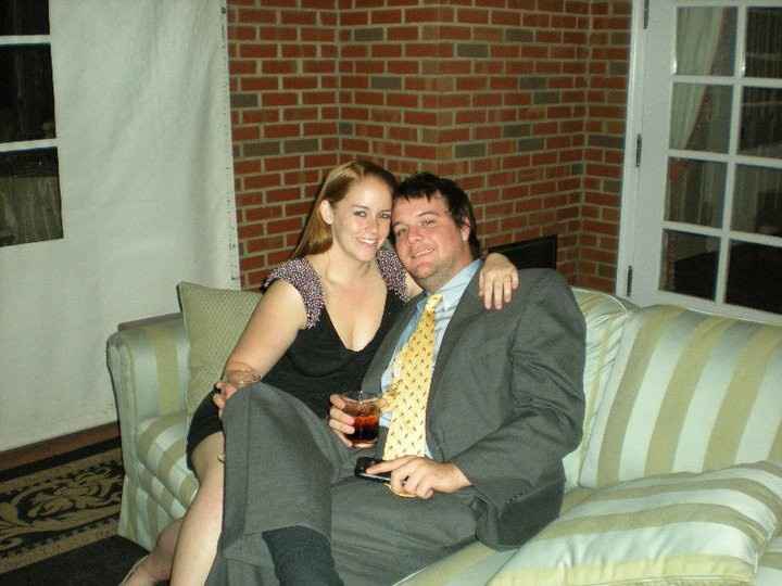 #TBT - Here's me and my husband at a wedding in 2009!
