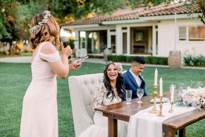 Laughing Reception Toast Speech