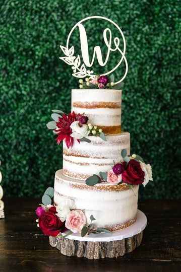 How many... cake tiers? - 1