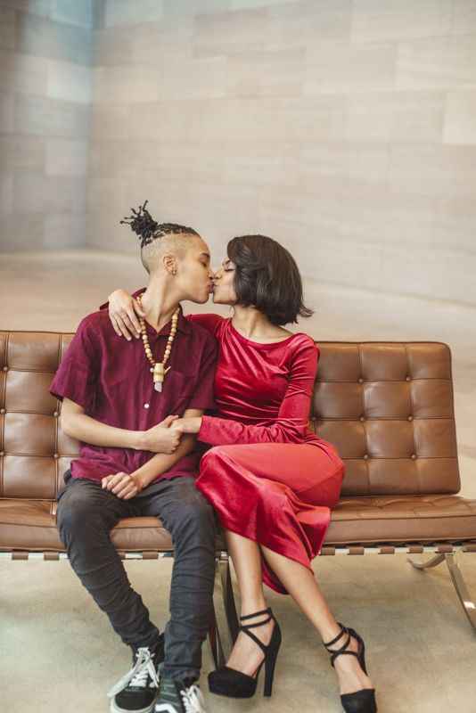 Engagement Shoot at the National Gallery of Art