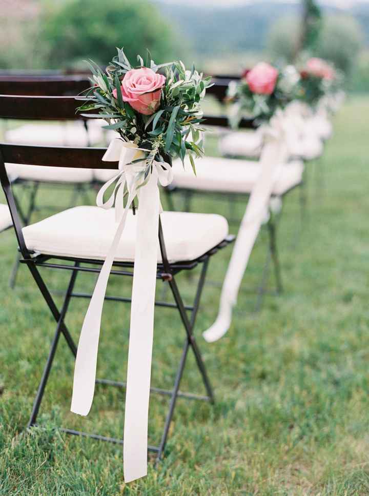 Ceremony chair decorations! - 3