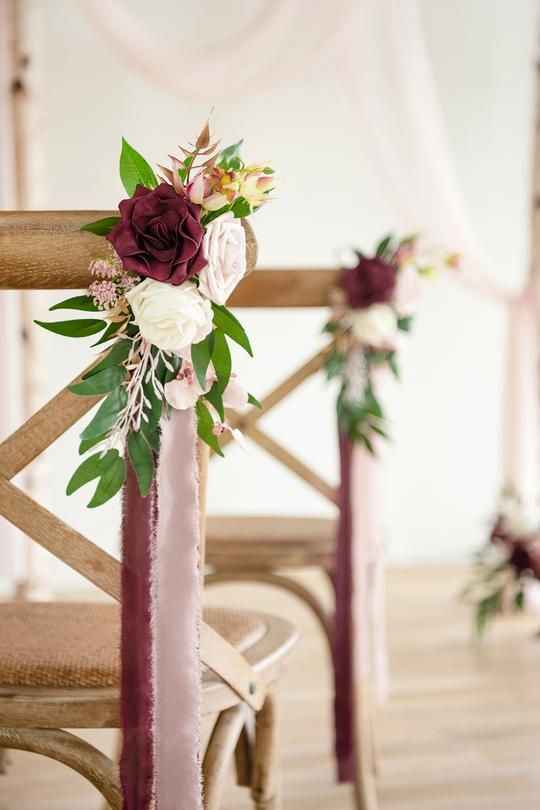 Ceremony chair decorations! - 5