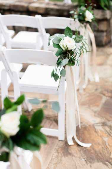 Ceremony chair decorations! - 6