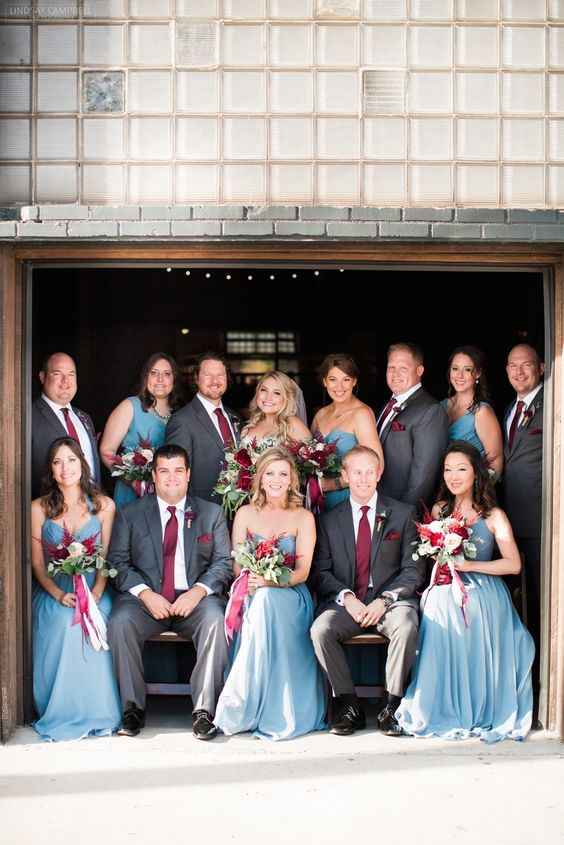 What color groom and groomsmen suits will coordinate with the bridesmaids dresses? | Weddings, Wedding Attire | Wedding Forums | WeddingWire What Color Groom And Groomsmen Suits Will Coordinate With The Bridesmaids Dresses? | Weddings, Wedding Attire | Wedding Forums | Weddingwire