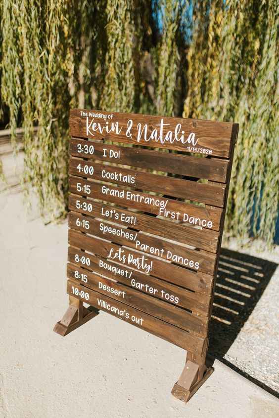 Wedding times - 3