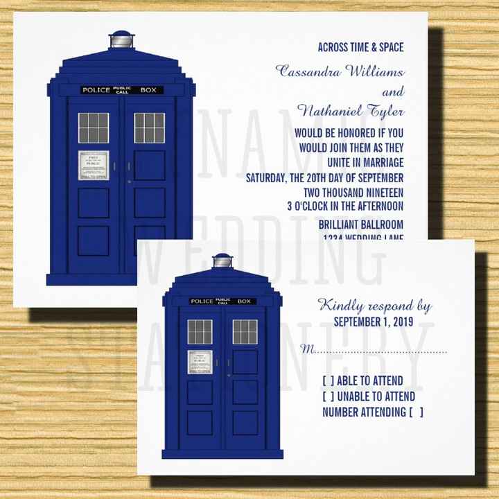 Unique, fun invitation and rsvp wording - 3