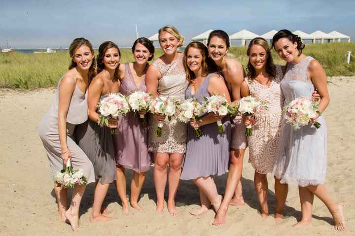 Mismatched bridesmaid dress examples? - 1