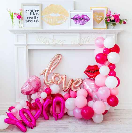 Valentine’s Day themed bridal shower - 3