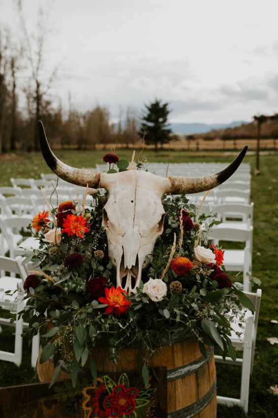 Copper and Sage classy Biker wedding - 1