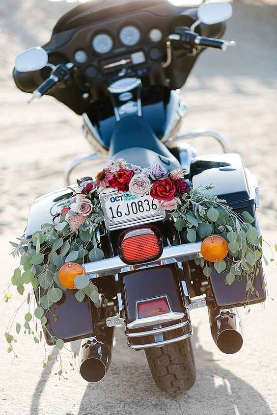 Copper and Sage classy Biker wedding - 2