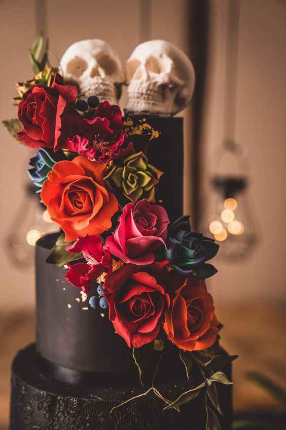 Copper and Sage classy Biker wedding - 5