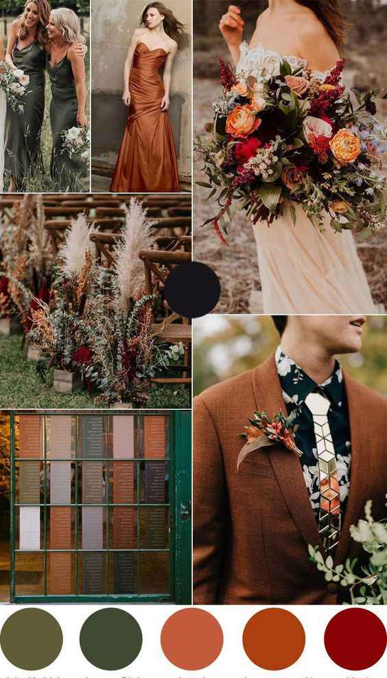 Copper and Sage classy Biker wedding - 6