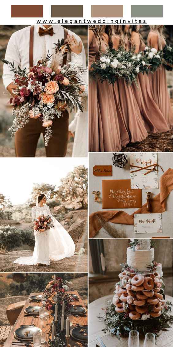 Copper and Sage classy Biker wedding - 9