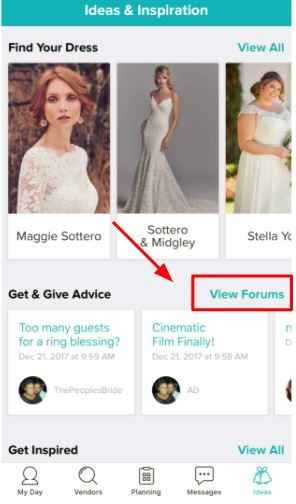 Click on View Forums