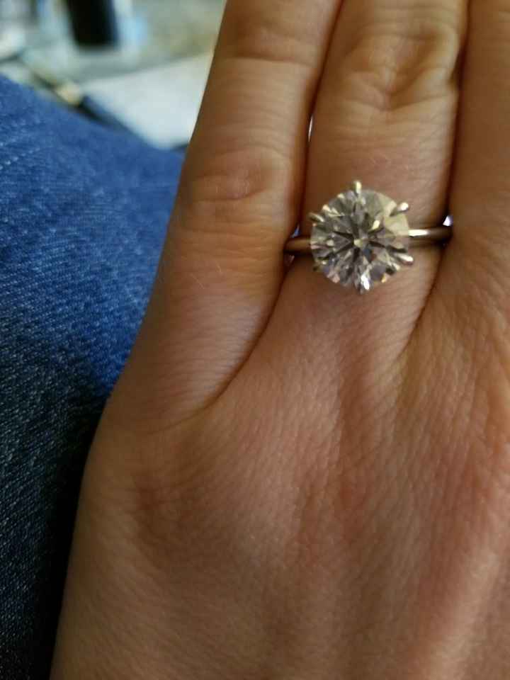 Show off your solitaire ring! 💎 - 1