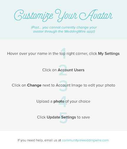 How to Update your Account Image