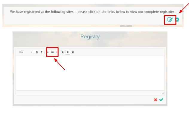 Linking Registries